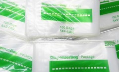 500 6×9 Reloc Zippit 4Mil Clear Heavy Duty Seal Top Lock Bags 4 mil Thick 6 x 9″
