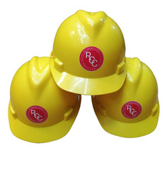 Lot of 9 MSA V-GARD Protective Hard Hat With MSA SUSPENSION – FAST SHIP!