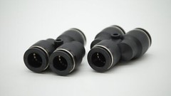 CHELIC SQY3 12 Ø12 Push to connect Union Y Fitting (10 PCS PER BAG)