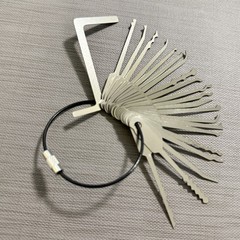 Door Opening Tool 22IN1 Universal Wrench Set Emergency Key Forgotten Kit