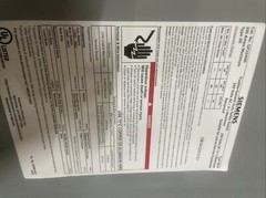 NEW Siemens GF224NR 200a 240v Fusible 3R Safety Switch New In Box
