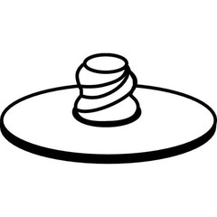Merit 08834167113 Quick Change Disc, Zircalo, 2In, 120G, Pk100