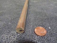 Phenolic Micarta CE Canvas Rods .500 (1/2″) Diameter x 36″ Long