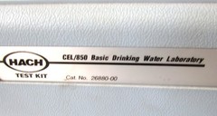 HACH Test Kit CEL / 850 Basic Drinking Water Laboratory w/ DR/850 CO150 Reagents