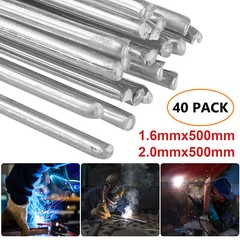 Solution Welding Flux-Cored Rods- 20/40pcs Free shipping 1.6*500mm Wire Brazing