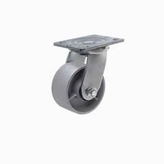 4″X2″Heavy Duty Caster Steel Cast Iron Wheel Casters,Capacity 800-3000 LB