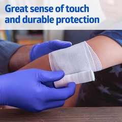 Medline FitGuard Touch Nitrile Exam Gloves 300 Count XSmall Powder Free