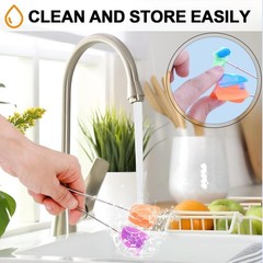 Silicone Resin Mixer Epoxy Mixer Paddles,Reusable Reusable Paint and Resin Mi…