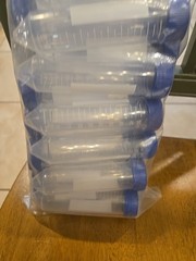 Azzota® 50ml Sterilized Non-disposable Centrifuge Tubes, 25/pk
