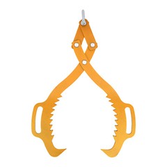 1000kg/2200Lbs 25″ Log Lifting Tongs Claw Hook Heavy Duty Grapple Timber Claw