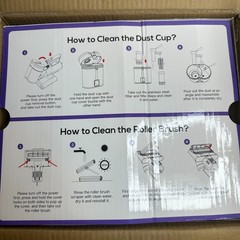 Onson MV11 Mattress Vacuum Cleaner 16Kpa UV HEPA Gray Purple New Sealed