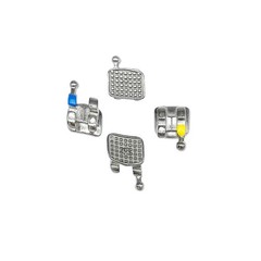 PROB Dental Orthodontic Metal Brackets Braces Mini Roth MBT 018 022 345 Hooks