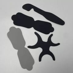 Dental Flexible Silicone Rubber Photography Contraster Black Background Board