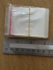 200 Self-sealing Cellophane Bag 7cm X 5cm