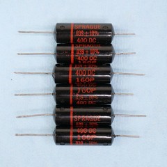Sprague Black Beauty Capacitors 160P Qty 6 Each Variations You Choose .22 .15 +