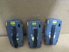 Lot of 3 Symbol Palm Powered N410 SPT1800-TRG80400 Barcode Scanner -SOLD AS-IS