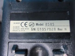 ALNOR COMPUFLOW 8585 ANEMOMETER MEASURE AIR FLOW TEMPERATURE HUMIDITY METER CASE