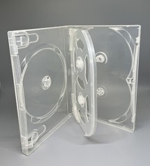2 Top Quality Original Scanavo 22mm Multi 7 DVD Case, Clear, DVD7/ONET.PB3.KR