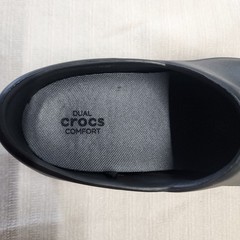 Crocs On The Clock Slip Resistant Work Clogs Black Size 8 Women’s