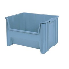 Akro-Mils 13017Red Stacking Bin, 15-1/4 In L X 19-7/8 In W X 12-1/2 In H, Red,