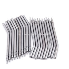 Dental Stainless Steel Air Water Spray 3-Way Syringe Nozzles Tips Autoclavable