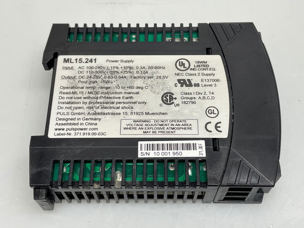 PULS ML15.241 Power Supply Old Stock