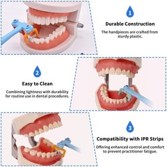 Complete IPR Kit for Orthodontics – Enamel Reduction Set, Polishing Strips & Han