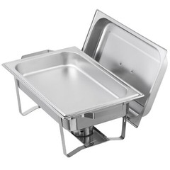 8 Pack Stainless Steel Chafer Chafing Dish Sets Catering Food Warmer 8 QT