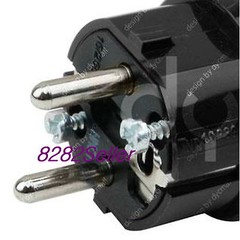 MENNEKES TYP 10754 Part no.10754 [IP44 230V 16A 2P+E BLACK] Screw terminals