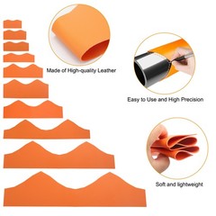 10x Pipe Saddle Template Cutting Guide 3/4″-8″ for Welding Miter Cut Pipe Layout
