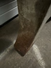 Vintage “The National Supply Co” Toledo Ohio Cast Iron Pair Of Legs Off Lathe