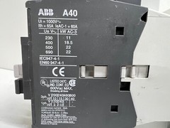 GOOD USED! ABB 440-500V CONTRACTOR A40-30-01