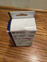 Lot Of 3 Brady White Self Laminating Vinyl 0.75 In X 14 Ft BMP21 Plus Lab M21