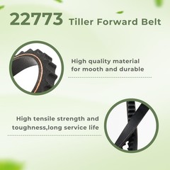 TOSRWGLL 22773 Drive Belt Compatible with Earthquake 24598 29409 29702 Victor…