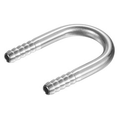 U Shaped Hose Barb Fitting 5/16″ (8mm) OD 304 Stainless Steel U-Joint Connector