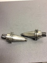 2 TechLeader Collet Chuck Tool Holders, Model 476-120-3814