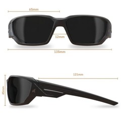 EDGE Dawson Anti Fog Safety Glasses for Men, High Impact Rated ANSI Z87.1 Safety