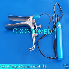 Graves Vaginal Speculum Small w/Light Ob/Gyneclogy Instruments