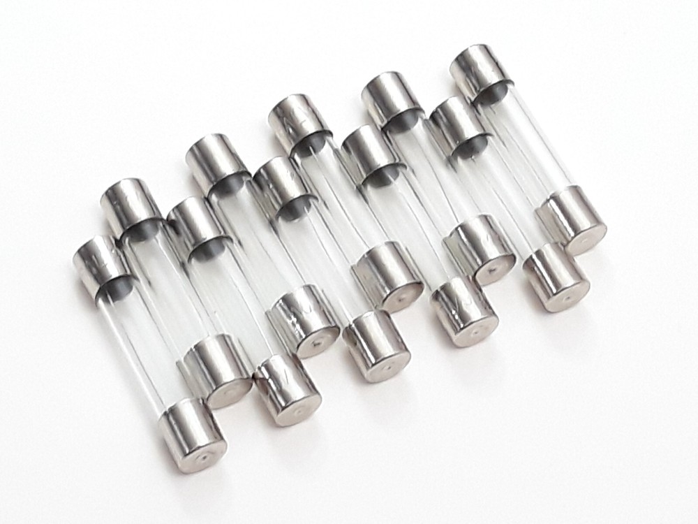 LOT OF 10 EACH NEW 6mm x 30mm F3AL250V FUSES 3A 250V F3AL FAST BLOW