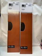 Set Of 2- RELIABILT 8-in W x 34-in H Kick Plate- Oil Rubbed Bronze RB 0158099