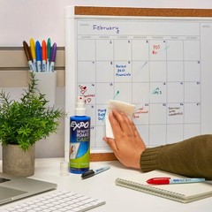 EXPO Dry Erase Whiteboard Cleaning Spray, 8oz – Calendar, 8 Ounce, Blue