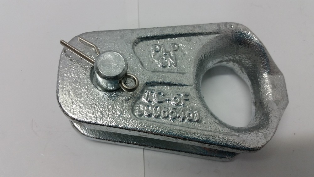 TC-5F GALVANIZED 26,900# Guy Wire Cable Eye Clevis, PLPCN, TC.5F0006546,LZE40315