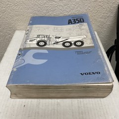 VOLVO A35D Electrical Portion of Service REPAIR OVERHAUL MANUAL BOOK