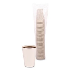 Boardwalk WHT12HCUP 12 oz Paper Hot Cups – White (50 Cp/Slv, 20 Slv/Ct) New