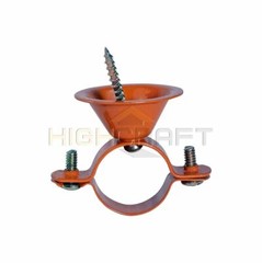 Lot of 10 Highcraft Copper Coated Steel Bell Hangers – 1/2″, 3/4″ or 1″