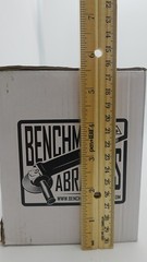 10Pk Benchmark Abrasives 4.5″x 7/8″ High Density Jumbo Zirconia Type 27 120 Grit