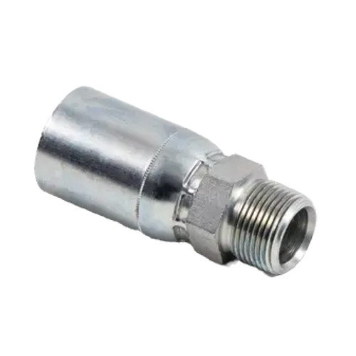 1/2″ Hydraulic Hose End x 1/2″ NPTF Male Pipe Rigid Hose End MP-08-08