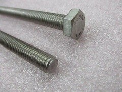 (25) 5/16-18 x 3-1/2″ Hex Head Cap Screws Tap Bolts Full Thread Stainless Steel
