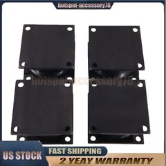 4PCS For Stanley Hydraulic Vibratory Plate Compactor Rubber Isolator Shock Mount