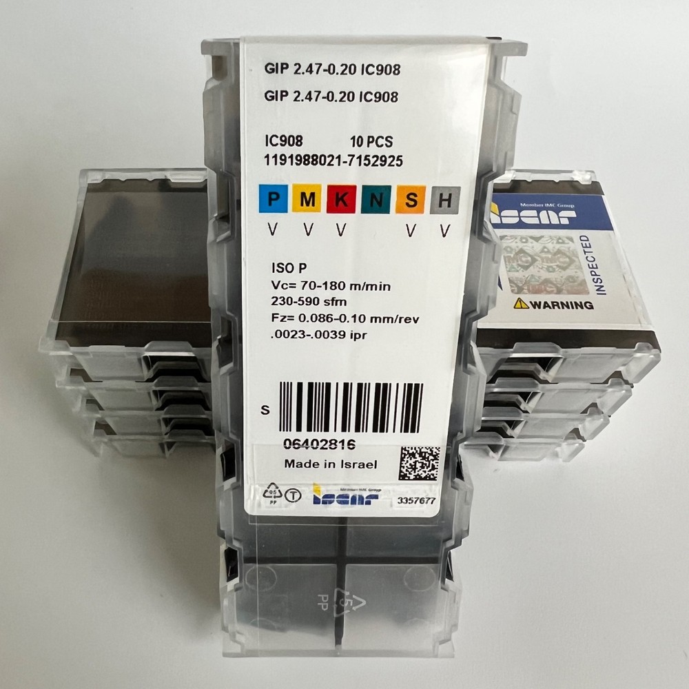 GIP2.47-0.20 IC908/ISCAR 10PCS